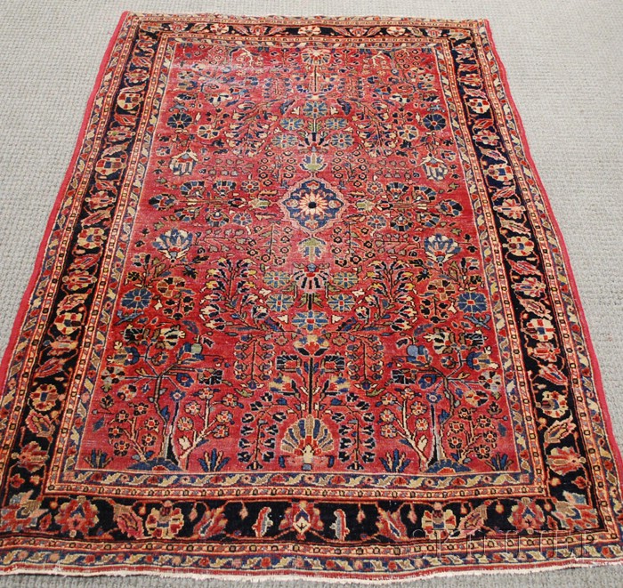 Appraisal: Sarouk Rug West Persia th century ft x ft in