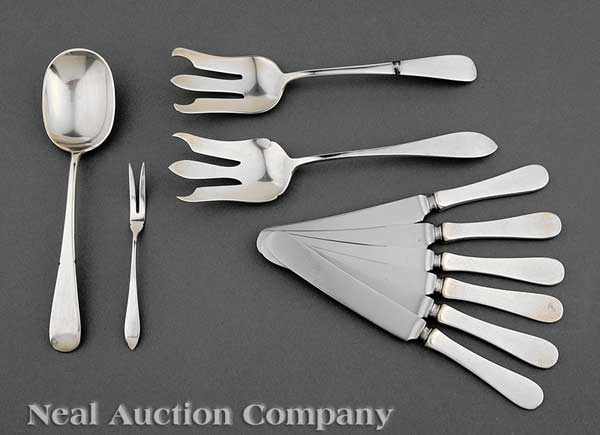 Appraisal: A Group of American Arts and Crafts Sterling Silver Flatware