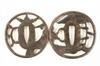 Appraisal: CAST IRON TSUBA - Early th c copies of Tsuba