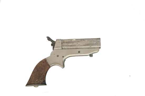 Appraisal: SHARPS PEPPERBOX PISTOL Model a caliber four-shot '' barrels Plated