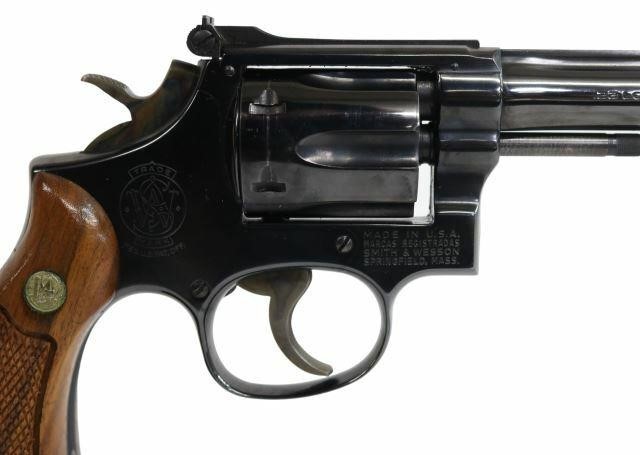 Appraisal: Smith Wesson Model - Combat Master Revolver LR caliber six