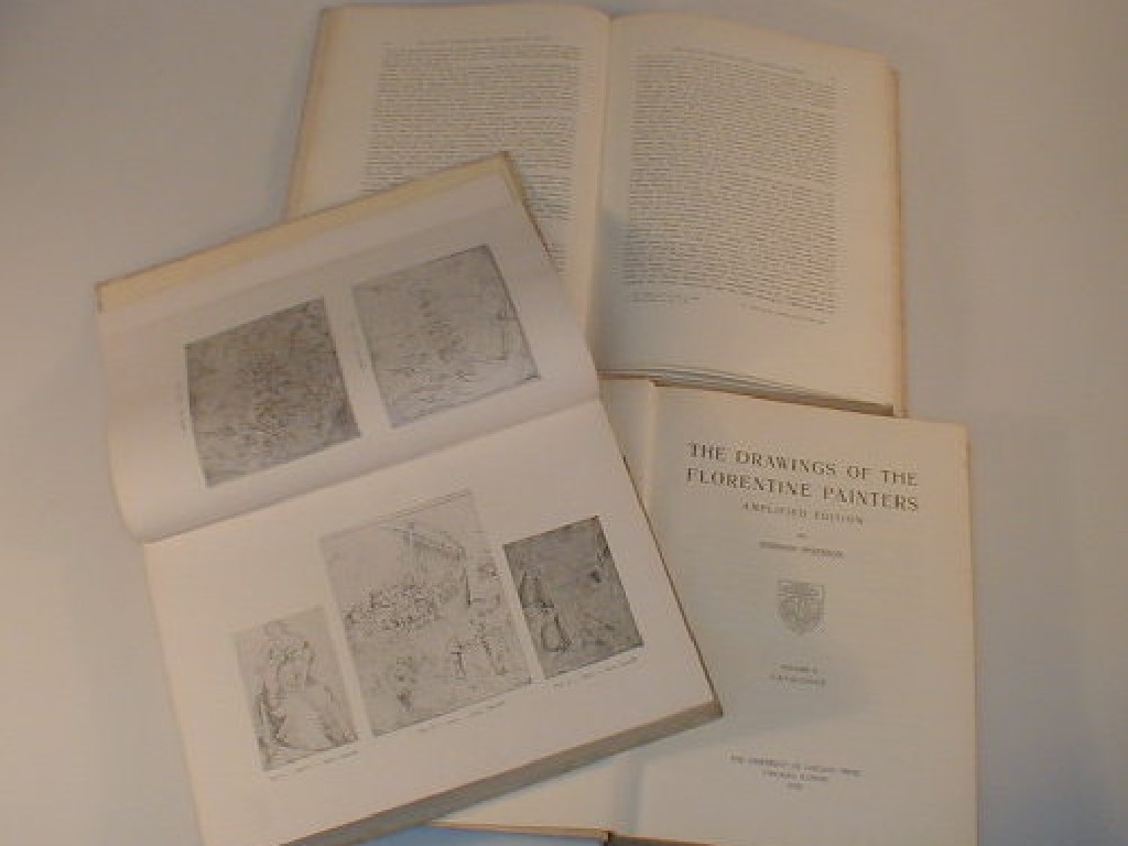 Appraisal: Berenson Bernard The drawings of the Florentine Painters amplified edition