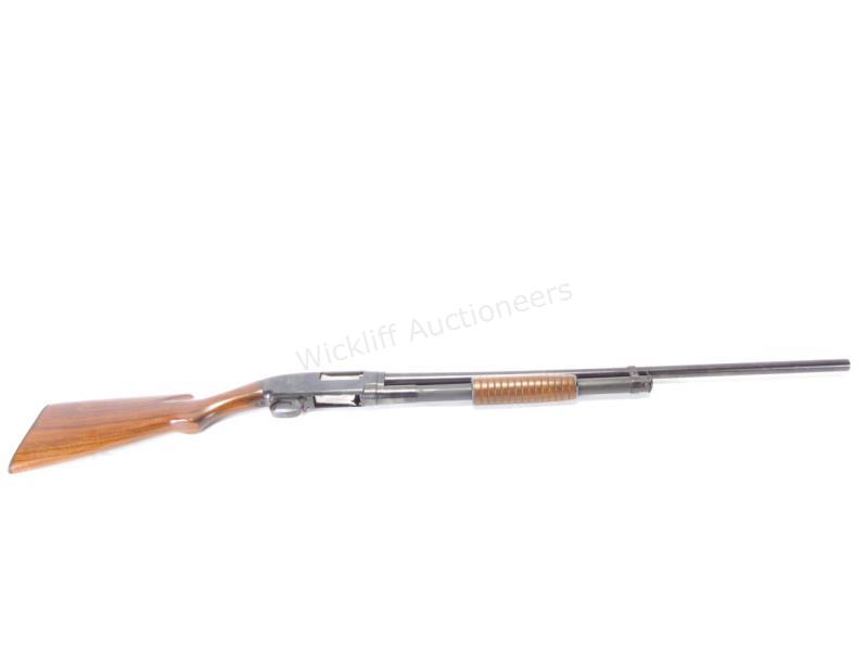 Appraisal: Winchester Model Slide Action Shotgun-Blued round barrel Chambered in ga