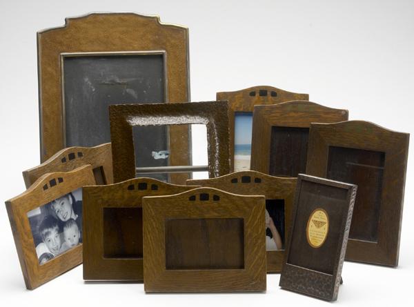 Appraisal: NEW ARTS AND CRAFTS FRAMES Eleven picture frames three of