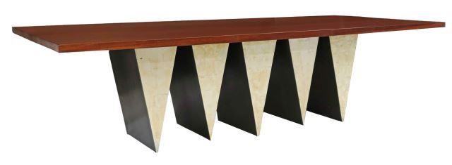 Appraisal: Contemporary Five Peaks dining table Chad Manley American b st