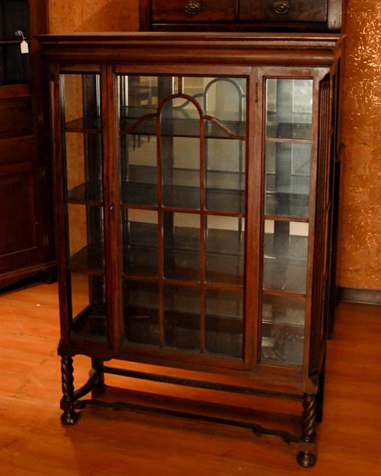 Appraisal: A L th E th C Mahogany China Cabinet having