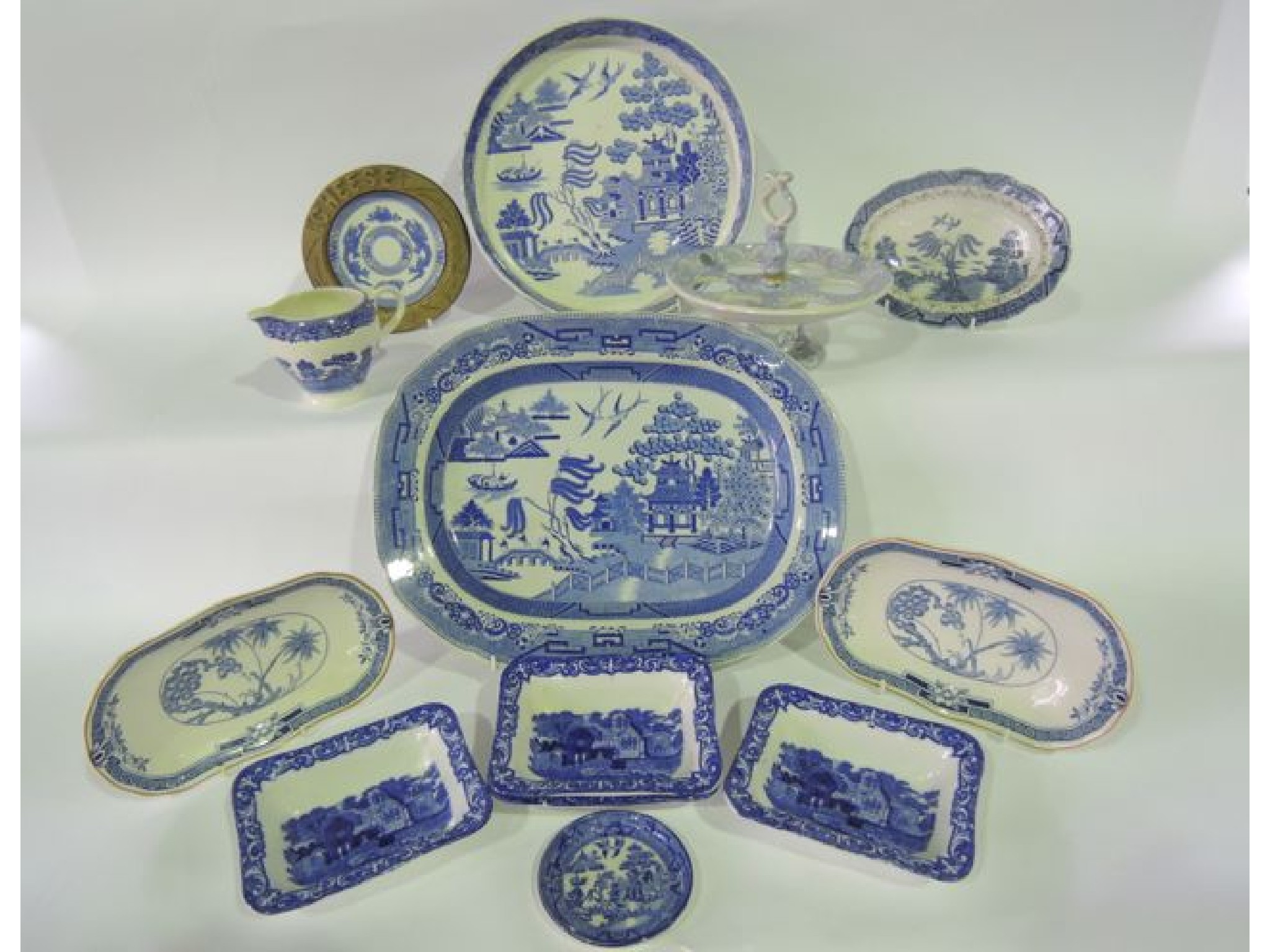 Appraisal: A collection of th century and other blue and white