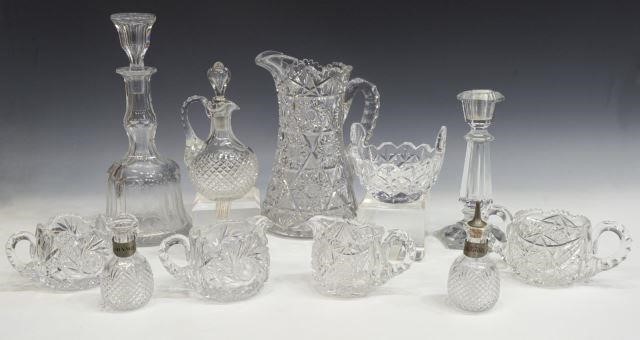 Appraisal: lot of American Brilliant Period and other cut glass tableware