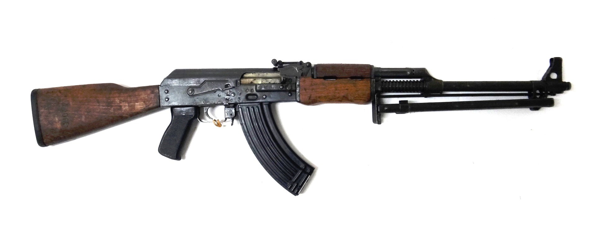 Appraisal: A mm RPK Russian self-loading rifle with a inch barrel