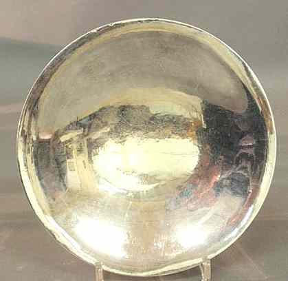 Appraisal: Georg Jensen Denmark round sterling silver dish 'h x dia