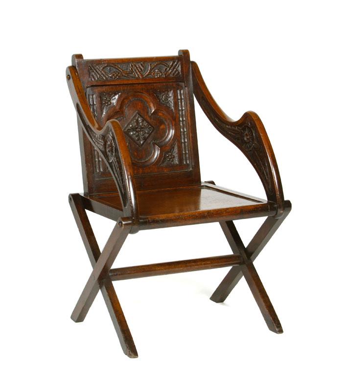 Appraisal: - th C Edwards and Roberts of London Armchair th