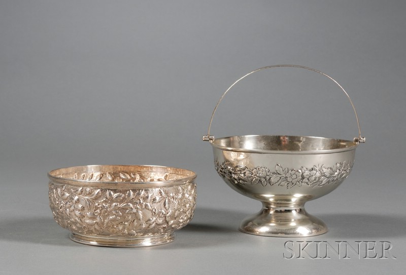 Appraisal: Two Small S Kirk Son Sterling Bowls a mid th