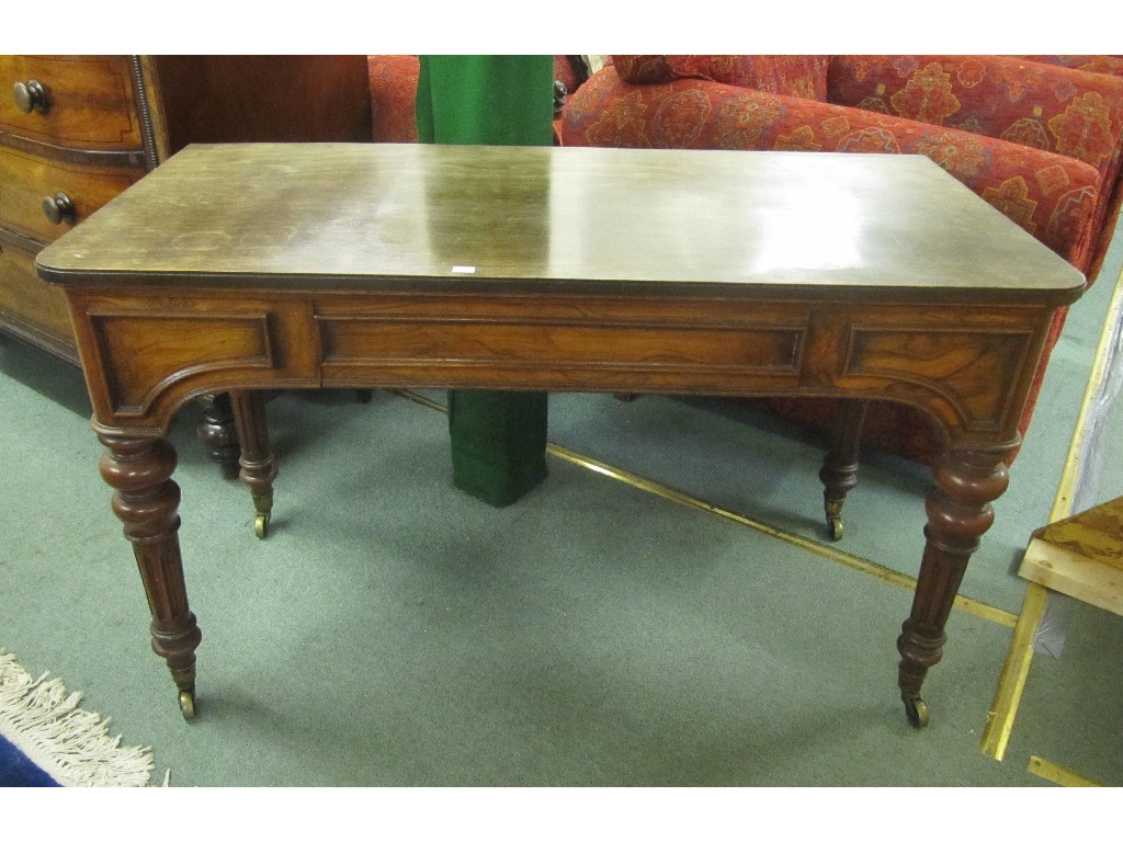 Appraisal: Victorian walnut wash stand - side table