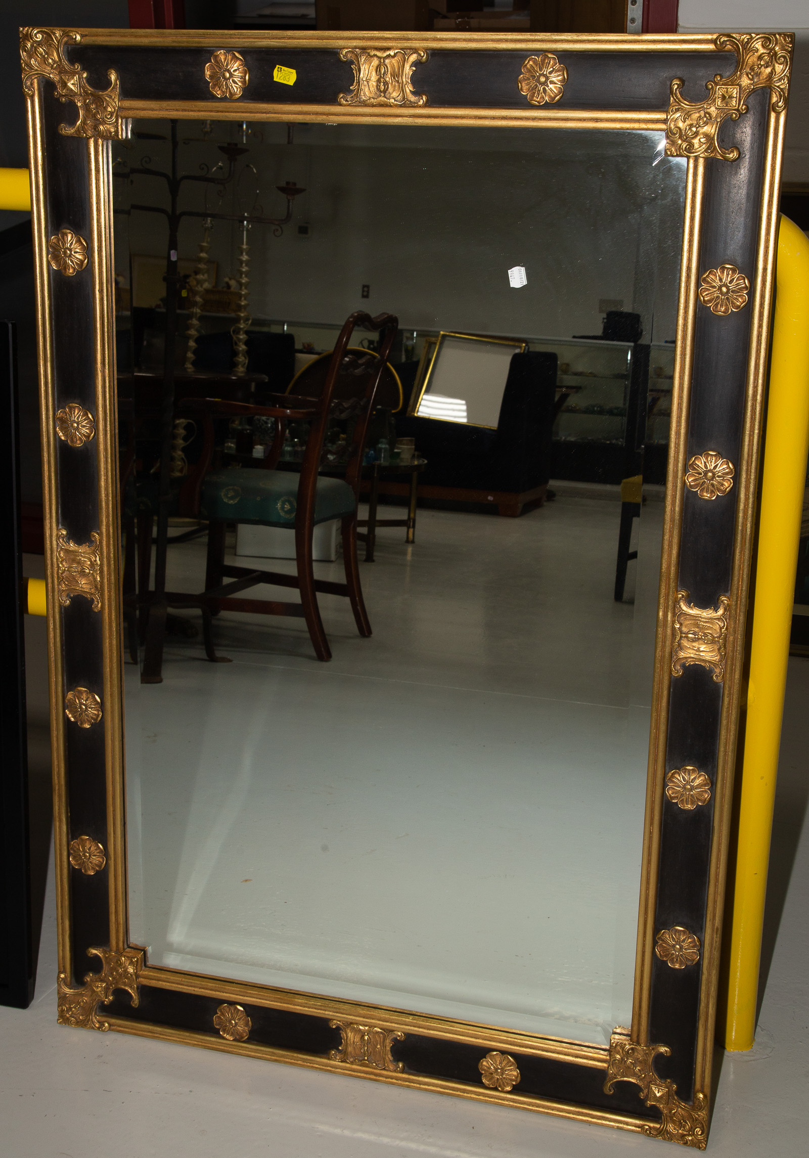 Appraisal: MODERN NEO-CLASSICAL STYLE MIRROR x in