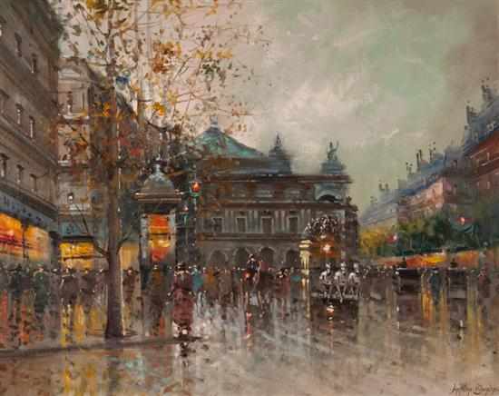 Appraisal: Manner of Antoine Blanchard French - View of the Paris