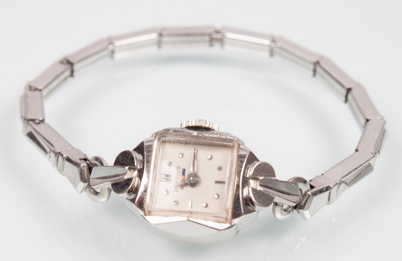 Appraisal: Lady's Benrus K white gold wrist watch with Multi-Size gold-filled