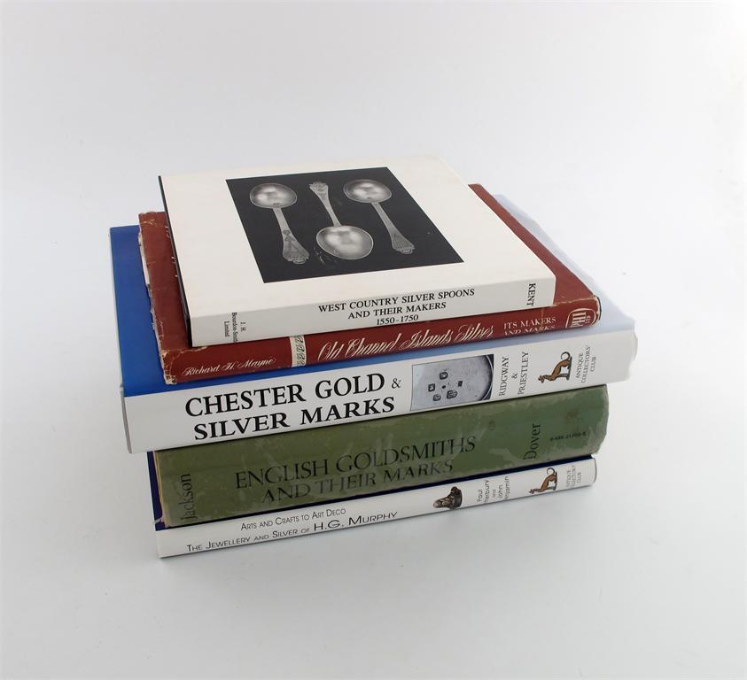 Appraisal: A mixed lot of silver reference books