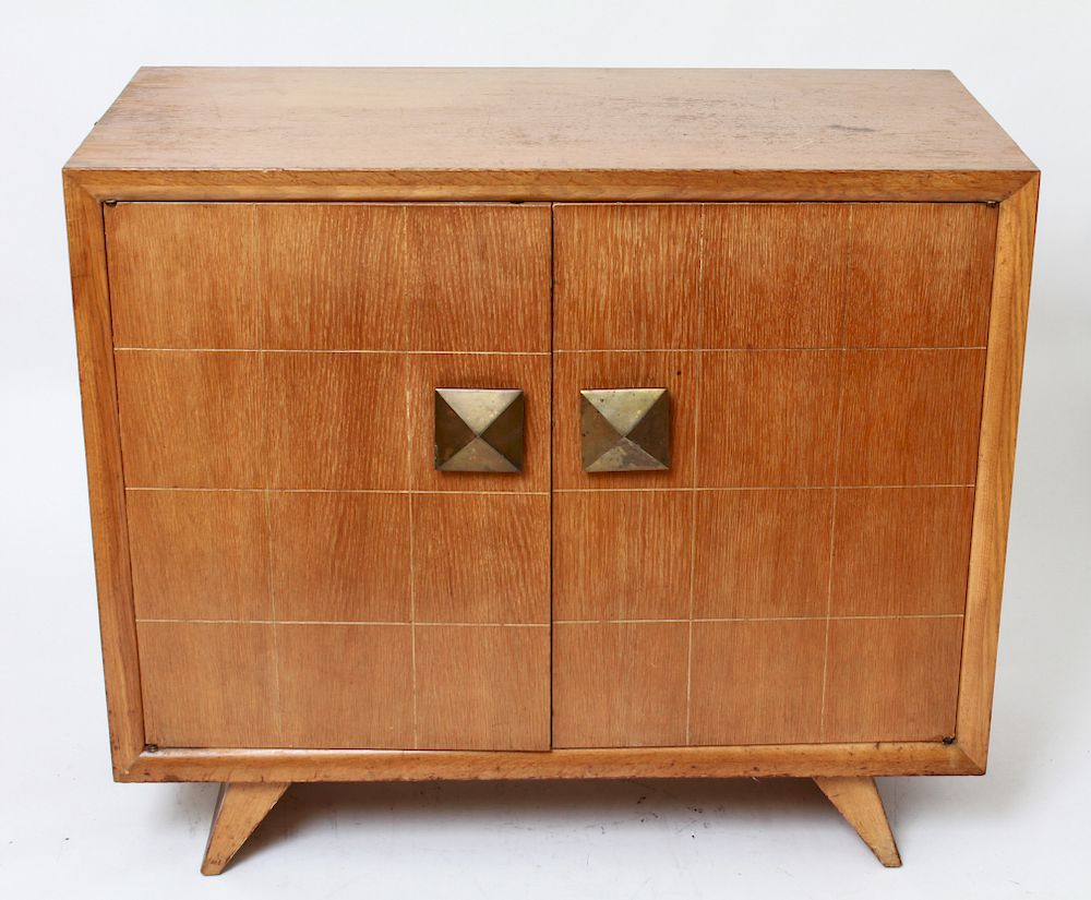 Appraisal: Paul Frankl Style Mid-Century Modern Chest Paul Frankl style mid-century