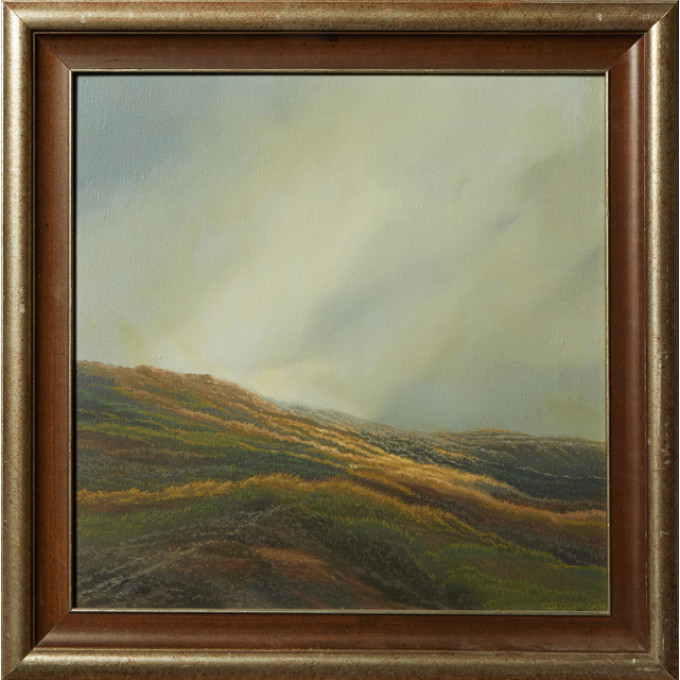 Appraisal: Trevor Geoghegan - Irish Ridgeway No oil on canvas signed