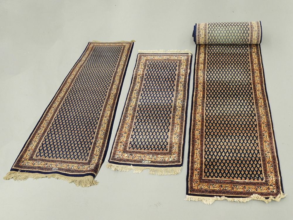 Appraisal: PC Middle Eastern Oriental Serabend Carpet Runner Middle East th