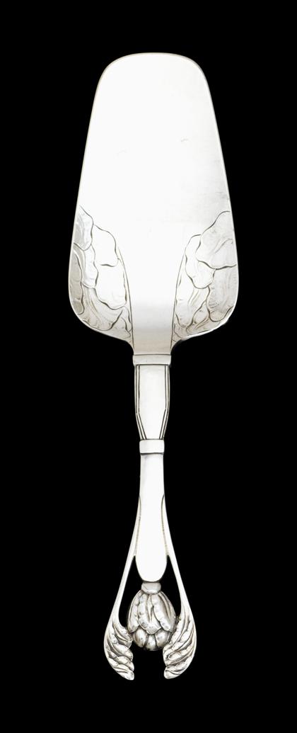 Appraisal: Georg Jensen 'No ' pattern sterling silver cake server th