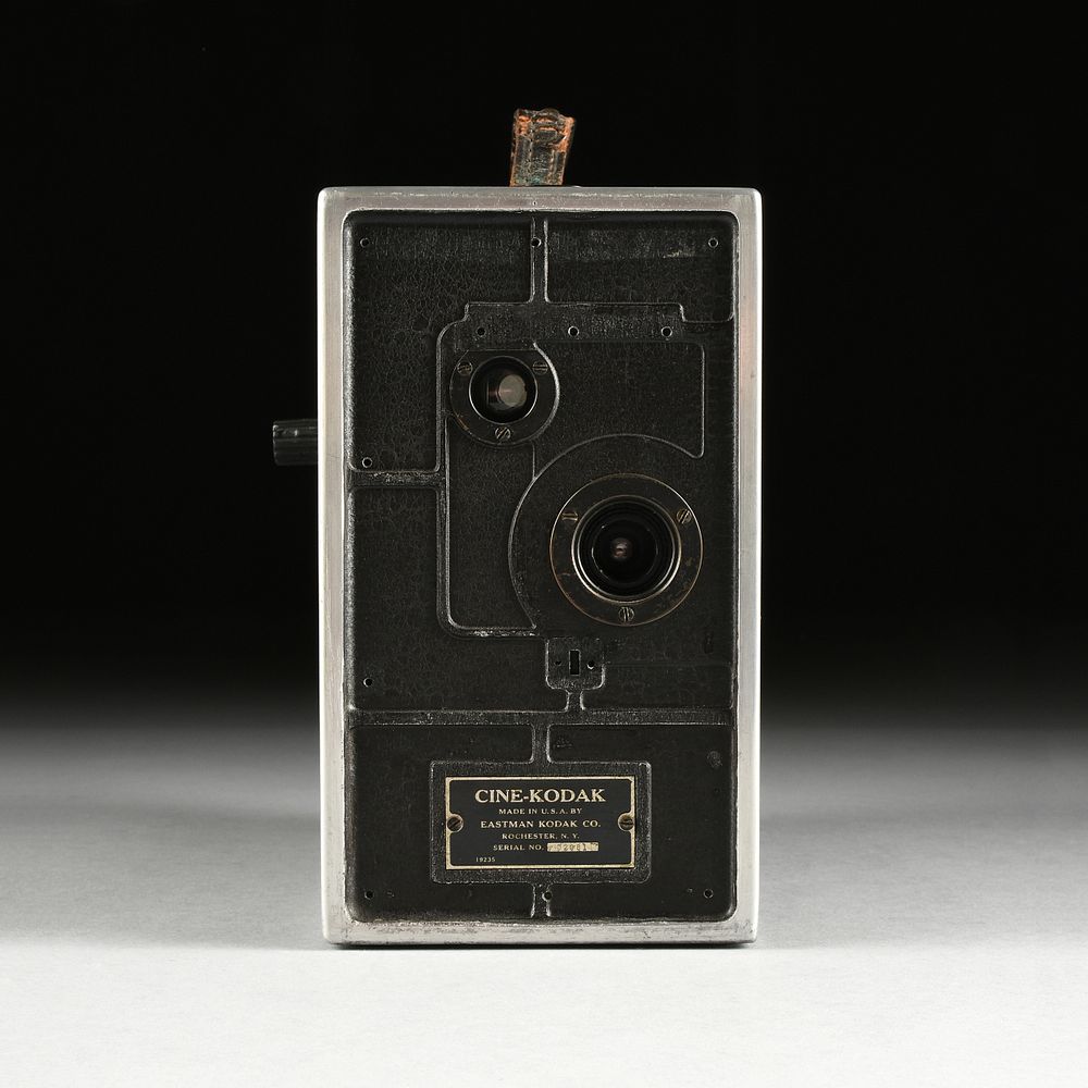 Appraisal: A GROUP OF THREE EARLY MOTION-PICTURE BOX CAMERAS EARLY TH