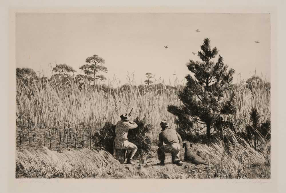 Appraisal: Aiden Lassell Ripley Massachusetts New York - Dove Shooting signed