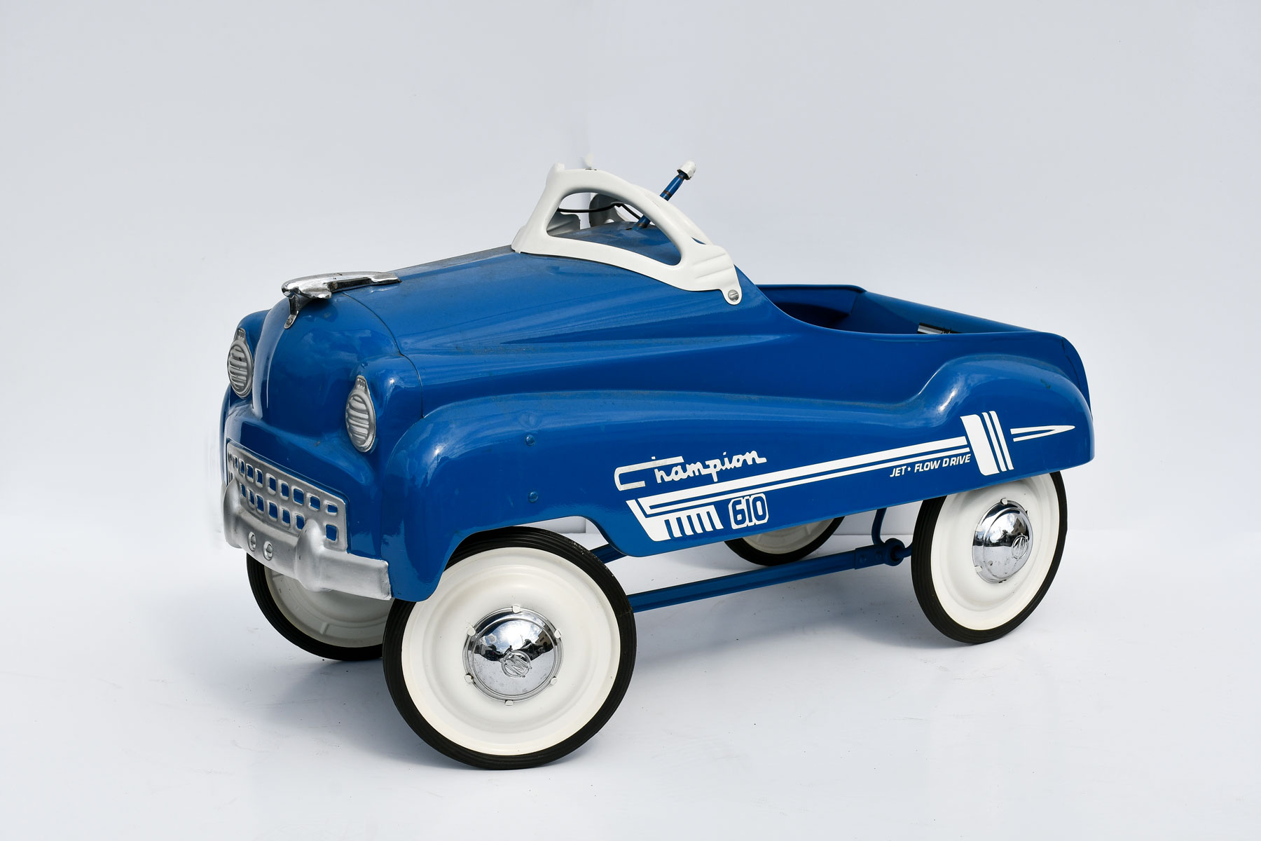 Appraisal: CHAMPION PEDAL CAR Studebaker based blue car by Murray with