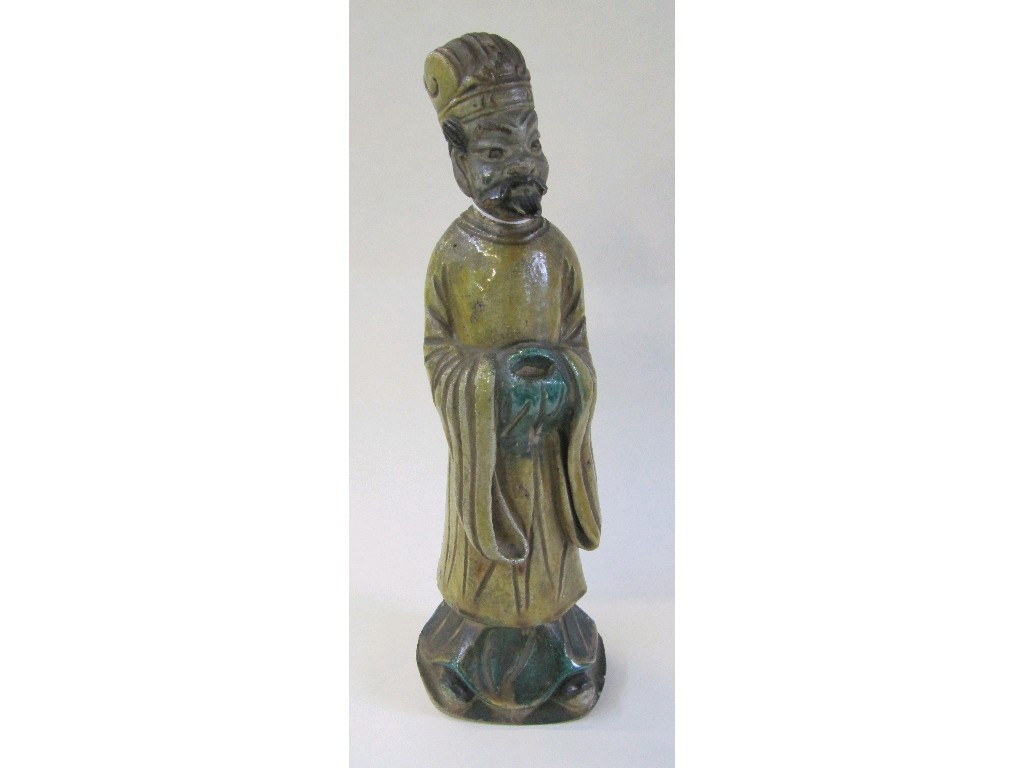 Appraisal: Tang style figure of a man