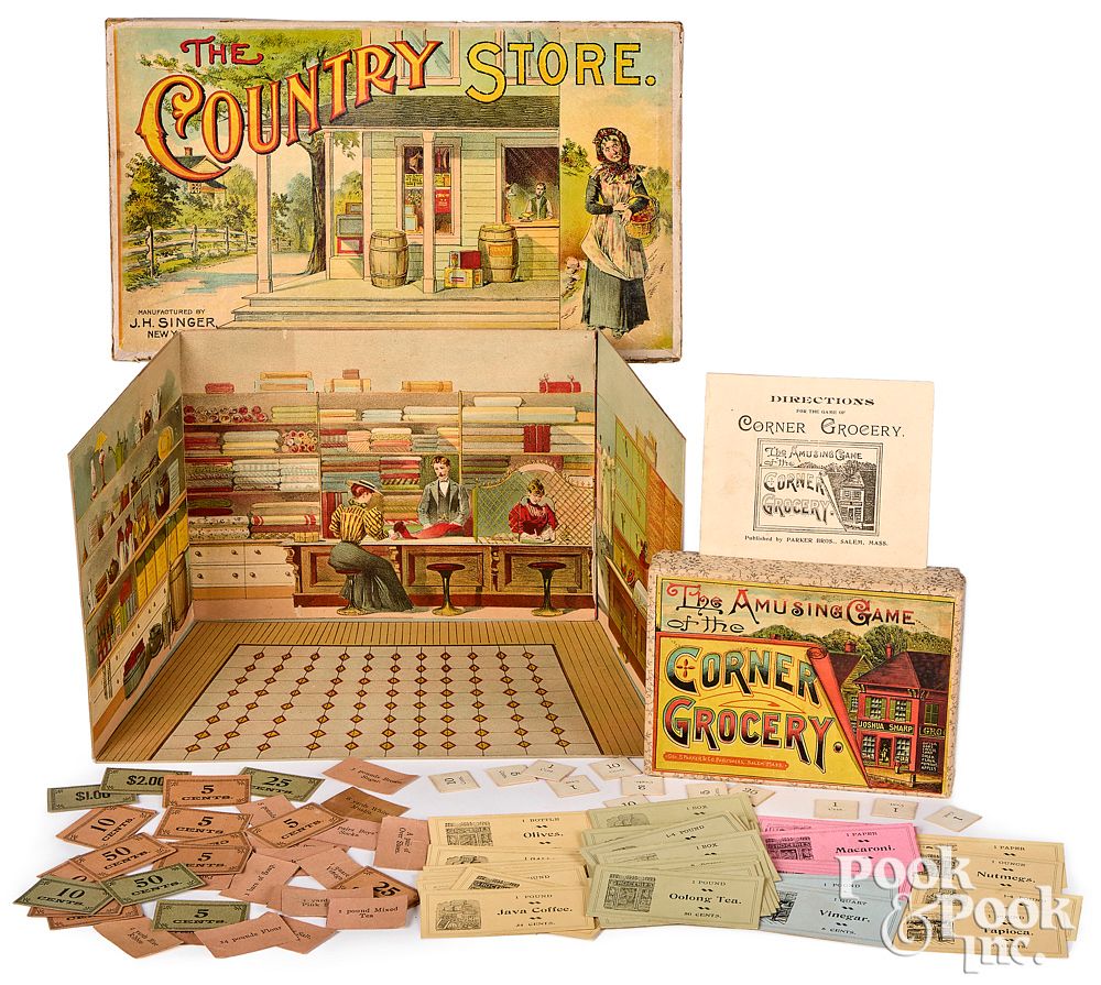 Appraisal: Pretty Village grocery shopping games Pretty Village grocery shopping games