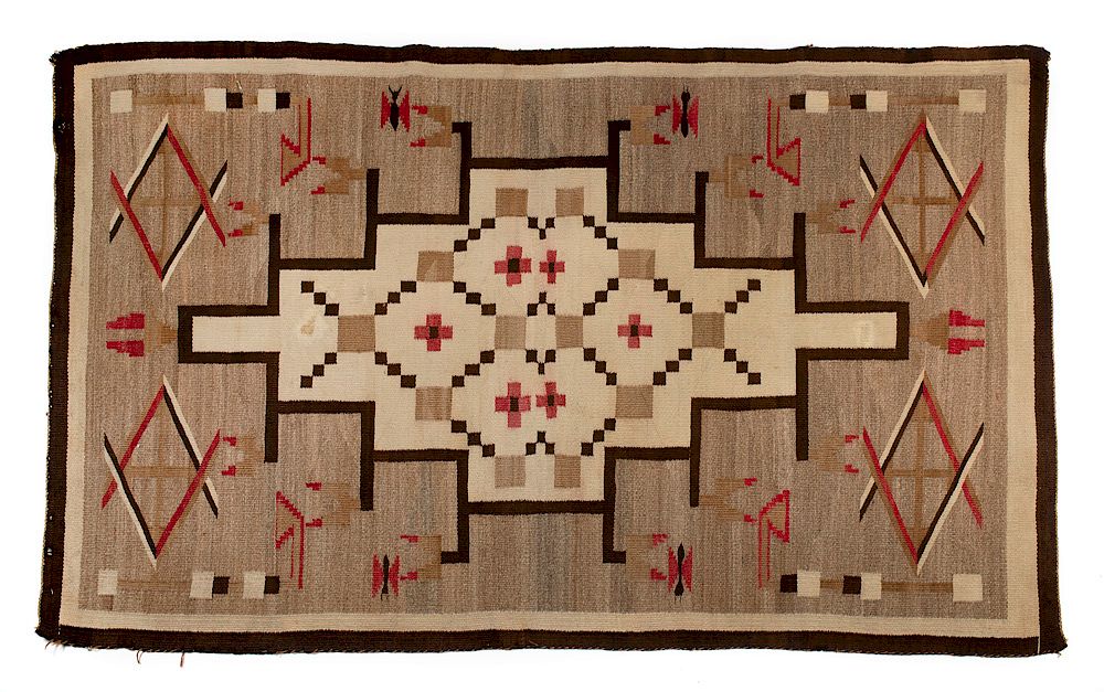 Appraisal: Navajo Rug Navajo Rug ca wool x inches Private Collection