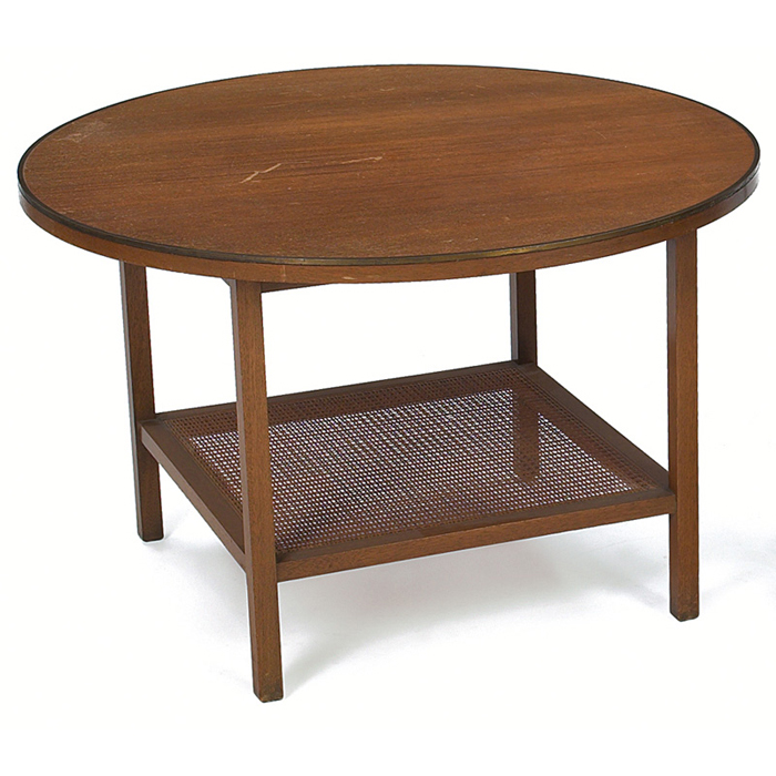 Appraisal: Paul McCobb Irwin Collection occasional table by Calvin bleached mahogany