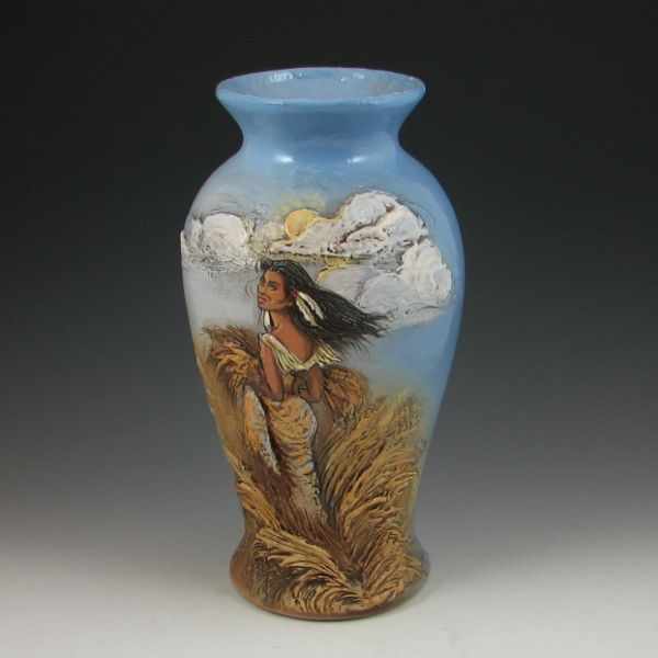 Appraisal: Rick Wisecarver ''Wihoa's'' Hand Made Slip Paint Art Pottery with