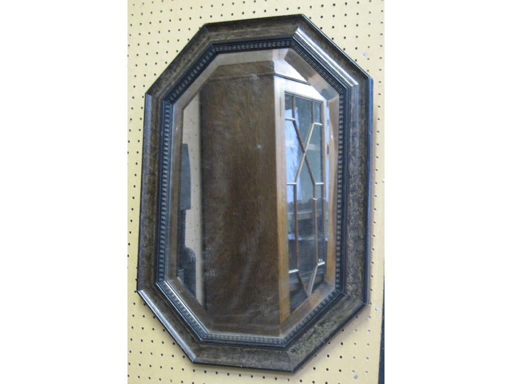 Appraisal: Lozenge shaped wall mirror