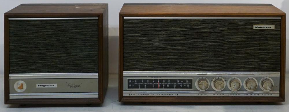 Appraisal: MAGNAVOX FULL DIMENSION STEREOPHONIC MODEL FM- RADIO AND A PENTHOUSE