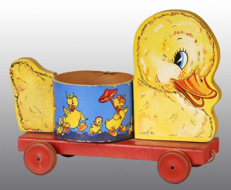 Appraisal: Fisher Price No Ducky Cart Toy Description American Circa Extremely