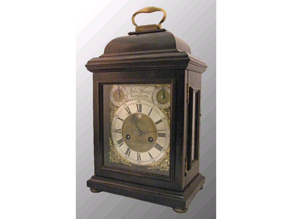 Appraisal: French repeater carriage clock striking on a gong bearing the