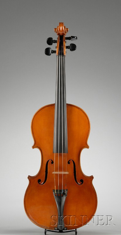 Appraisal: Modern Italian Violin Giovanni Pallaver Verona labeled GIOVANNI PALLAVER VERONA