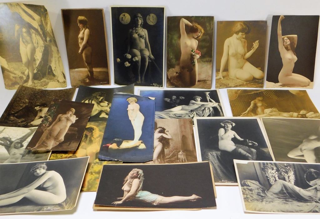 Appraisal: AURORA GILHOUSEN NUDE EROTIC RISQUE PHOTOGRAPHS United States Late th-Early