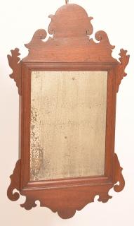 Appraisal: Pennsylvania Chippendale Mahogany Mirror Pennsylvania Chippendale Mahogany Small Mirror Found