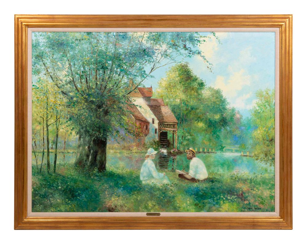 Appraisal: Claude Cambour French b Claude Cambour French b Artist and