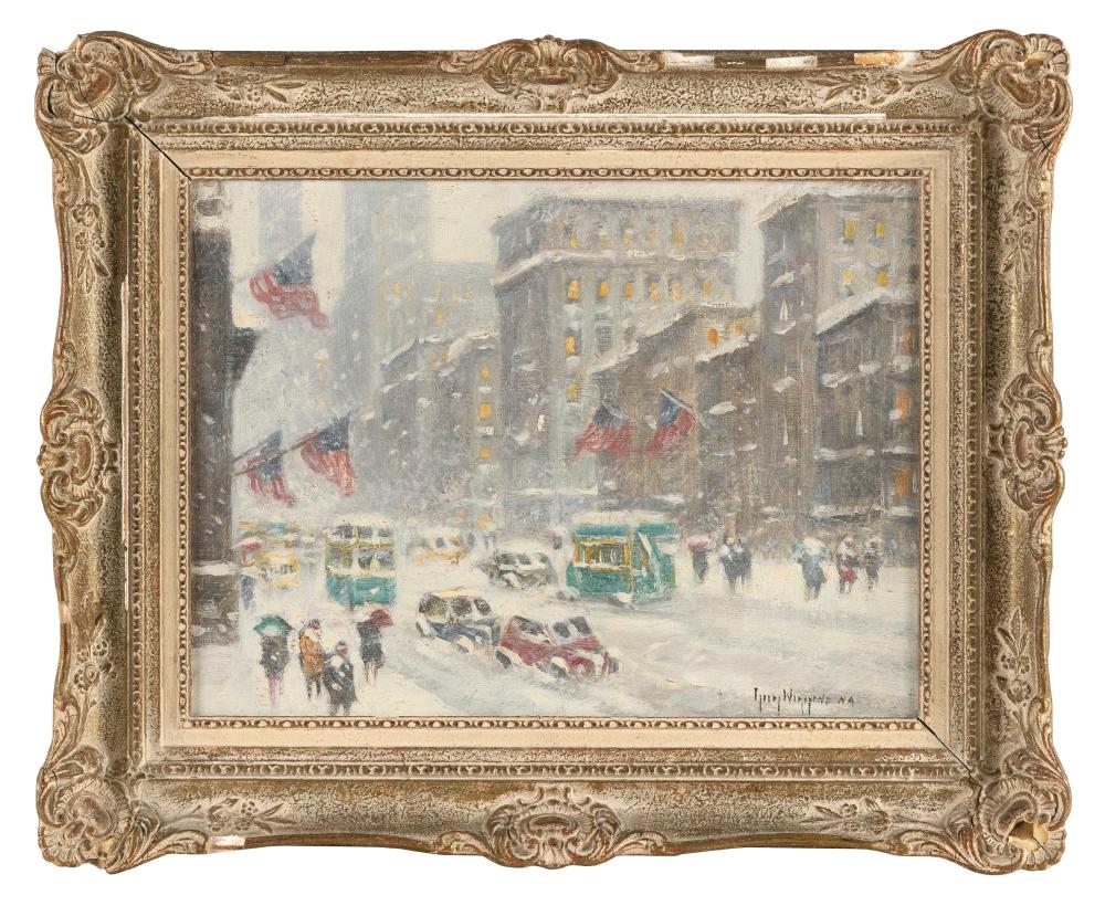 Appraisal: GUY CARLETON WIGGINS NEW YORK CONNECTICUT - FIFTH AVENUE NEW