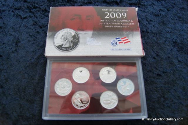 Appraisal: Silver U S Territories Quarter Proof Coin SetFrom an estate