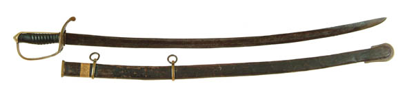 Appraisal: NASHVILLE PLOW WORKS CAVALRY OFFICERS SABER Fine example of popular