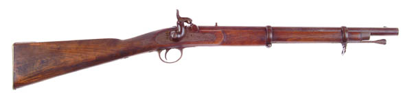 Appraisal: CUT DOWN ENFIELD MUSKET Cal about Shortened musket with bbl