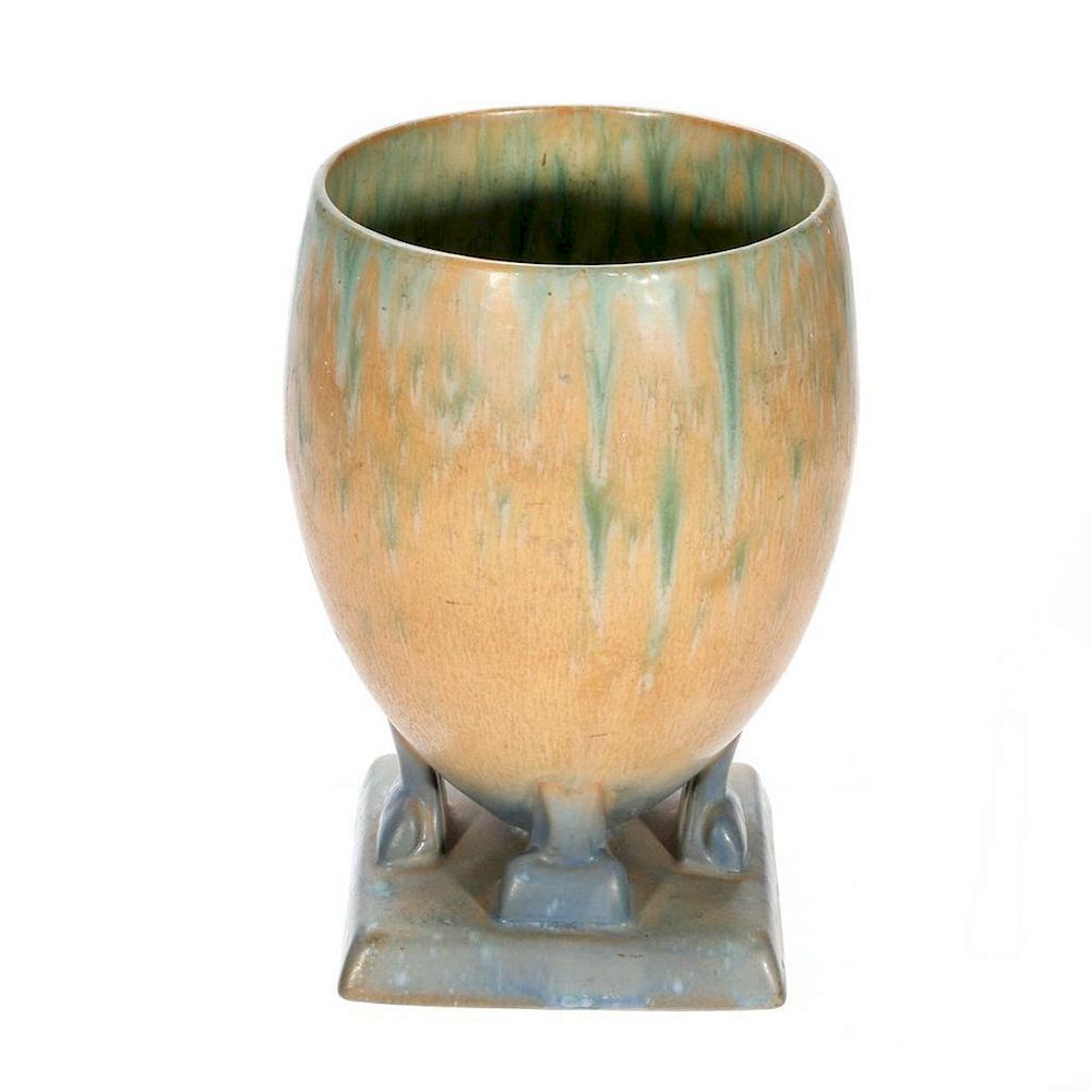 Appraisal: An Arts and Crafts vase A finely made Arts and