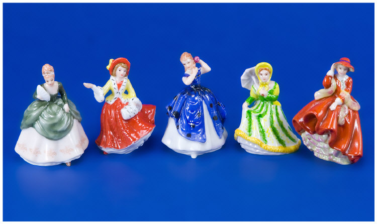 Appraisal: Royal Doulton Miniatures in total Festive Joy M Laura M