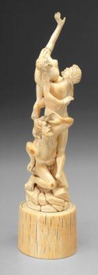 Appraisal: Ivory carving after Giovanni Bologna quot The Abduction of the