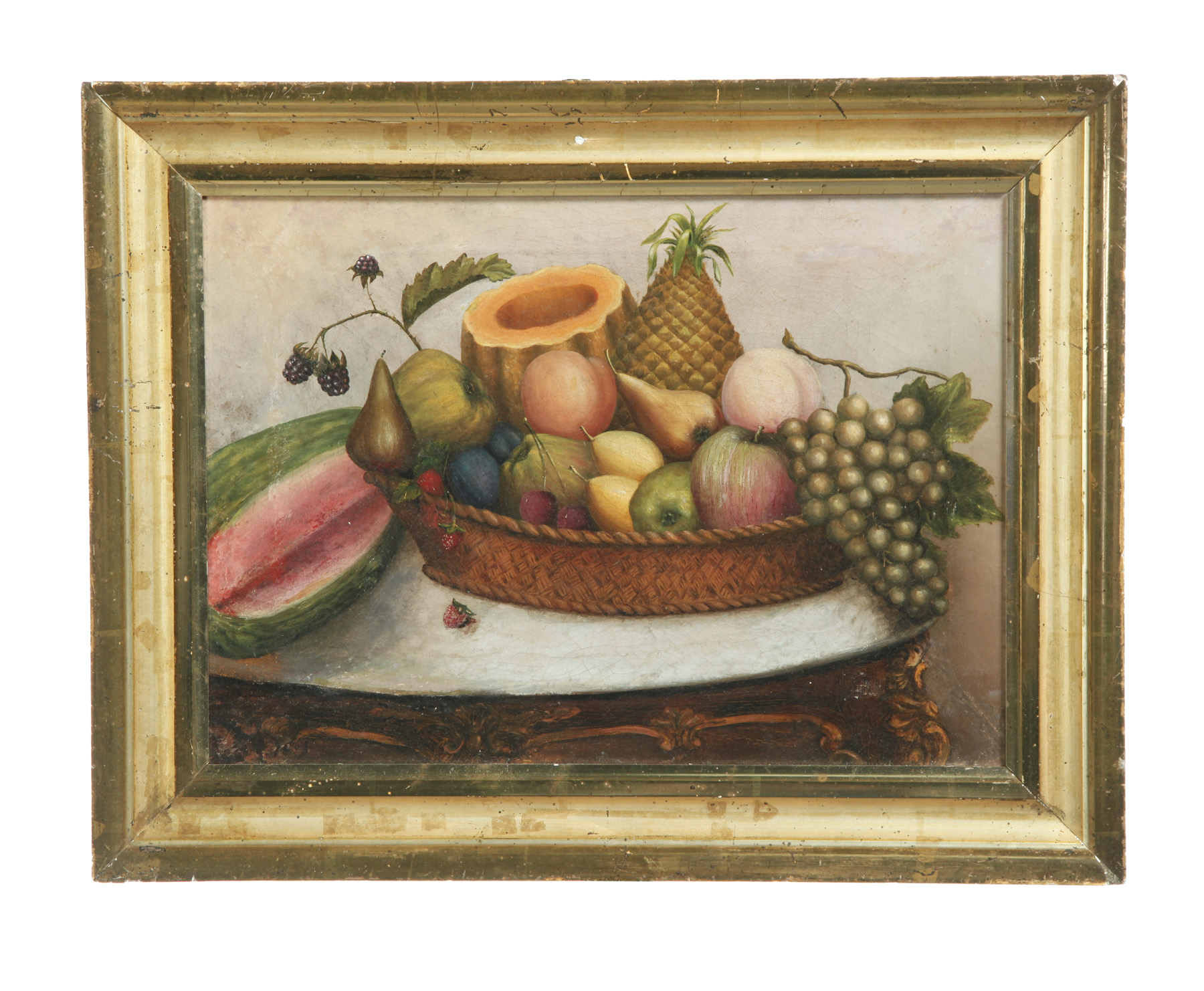 Appraisal: STILL LIFE AMERICAN SCHOOL RD QUARTER- TH CENTURY Oil on