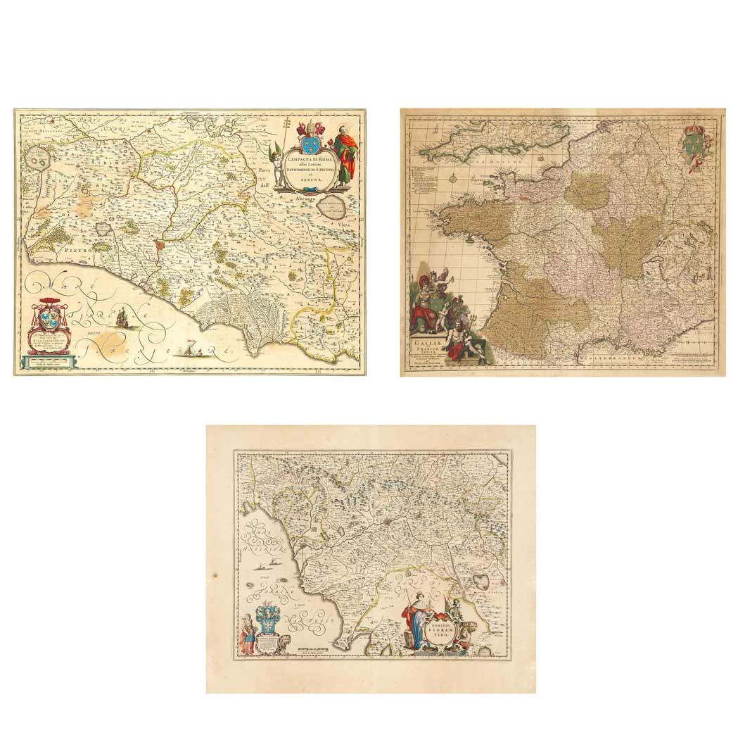 Appraisal: MAPS BLAEU WILLIAM Campagna di Roma olim Latium N p